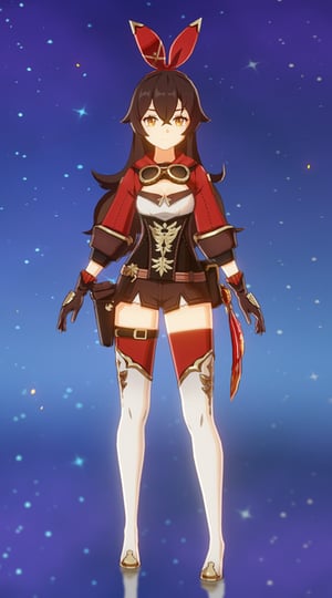Amber from Genshin Impact AI voice text to speech and AI music cover generator